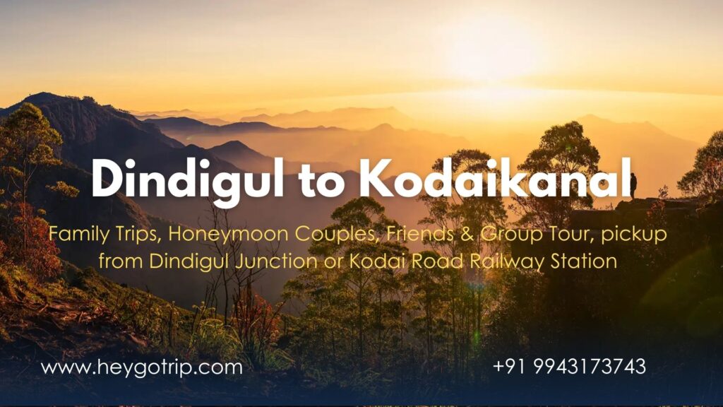 Dindigul to Kodaikanl Tour Package